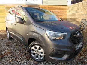 VAUXHALL COMBO-LIFE 2020 (70) at Livery Dole Ltd Exeter